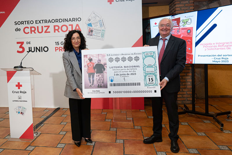 La colaboración de Loterías con Cruz Roja ayuda a más de un millón de personas al año mayores jóvenes, mujeres o refugiados